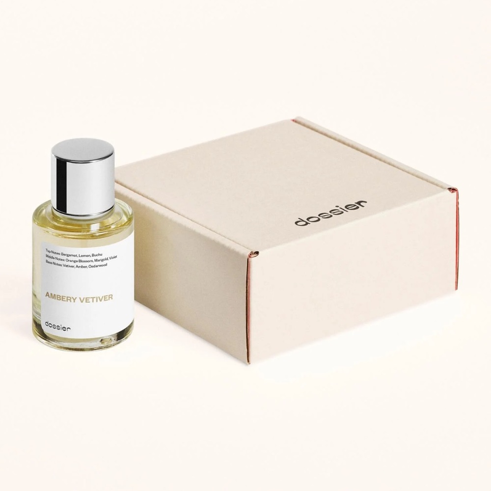 Dossier Ambery Vetiver, Inspired by Byredo's Bal d'Afrique